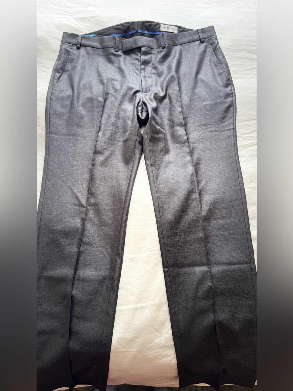 Kenneth Cole Reaction Men's Charcoal Dress Pants